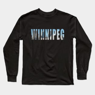 Winnipeg Skyline Long Sleeve T-Shirt